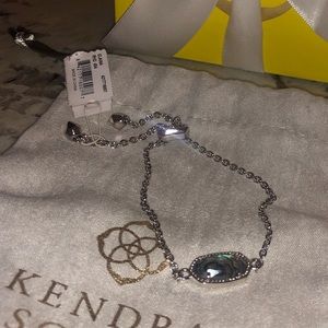Kendra Scott Adjustable Abalone Shell Bracelet